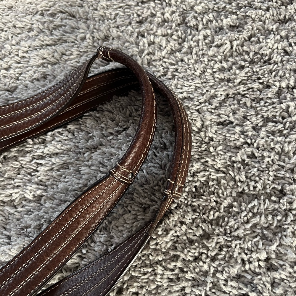 Coach Dark Brown Leather Handbag - Picture 4 of 9